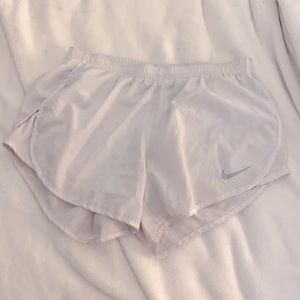 White Nike Shorts Size Small